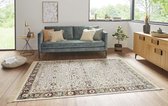 Klassiek vloerkleed Modern Belutsch - beige 95x140 cm