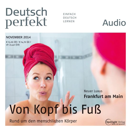 Deutsch lernen Audio - Rund um den menschlichen Körper - cover