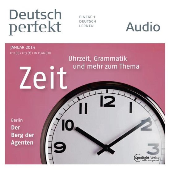 Deutsch lernen Audio - Zeit - cover