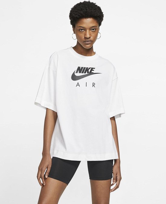 Nike Air shirt dames wit/zwart | bol.com