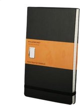 Moleskine Reporter Notebook - Large - Ruled - Hard Cover - Black