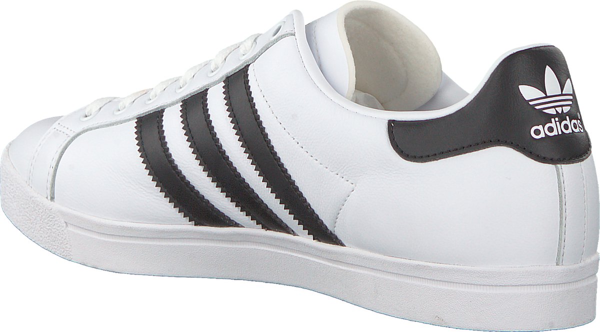 adidas Coast Star Heren Sneakers - Ftwr White/Core Black/Ftwr White - Maat  46 | bol.com