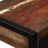 Bureau met 2 lades 120x50x76 cm massief gerecycled hout