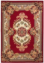 Tapijt Oriental Perzisch ontwerp 120x170 cm rood/beige