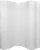 Kamerscherm - Bamboe - Wit - 250x165 cm - 3 mm dik