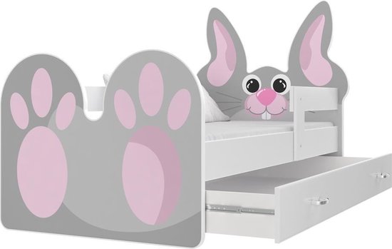 Pekitas - Matras voor kinderbed, 3D-kussensloop, ergonomisch, ademend
