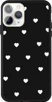 Hartjes TPU Back Cover - iPhone 11 Pro Max Hoesje - Zwart