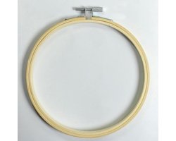 foto van Joy Crafts Borduurring Bamboe, 15 cm diameter, voor Borduren, Quilten, Kruissteken en Kralen bevestigen