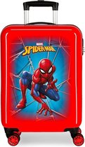 Valise enfant Spiderman Twister 55 cm Noir