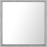 Beliani BRIGNOLES - Wandspiegel - grijs - synthetisch materiaal