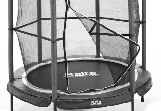 Salta Junior - Trampoline met veiligheidsnet - ø 140 cm - Zwart | bol.com