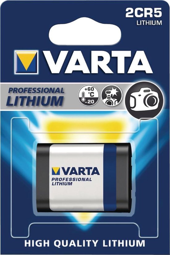 Varta 2CR5 Cylindrical batterij / 1 stuk | bol.com