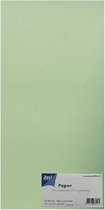 Joy!Crafts Karton linnen - 15x30cm - 20stuks - Licht groen