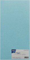 Joy! Crafts Papierset linnen structuur - licht blauw 8099/0265 15x30 cm, 20vel, 200gr