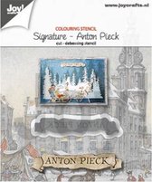 Joy!Crafts Snij- debosstencil Anton Pieck Logo