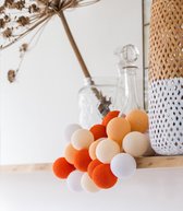 Cotton Ball Lights Regular lichtslinger oranje - Orange 10