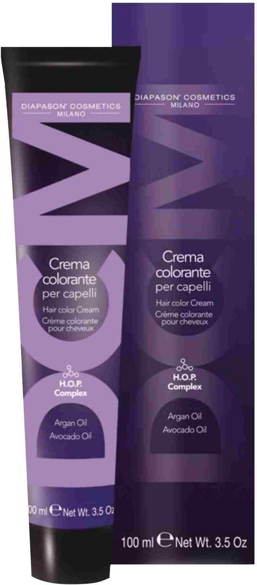 Diapason Haarverf Color Hair Color Cream 7/78 Medium Beige Violet Blond