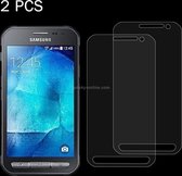 Let op type!! 2 stuks voor Galaxy Xcover 4 / G390F 0 26 mm 9H oppervlaktehardheid Explosieveilig niet-volledig scherm getemperd glas scherm Film