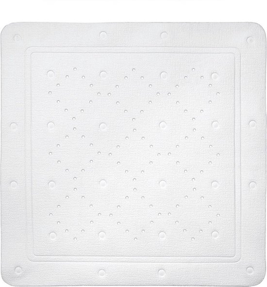 Tapis de douche Kleine Wolke Casablanca 75 cm x 75 cm Wit