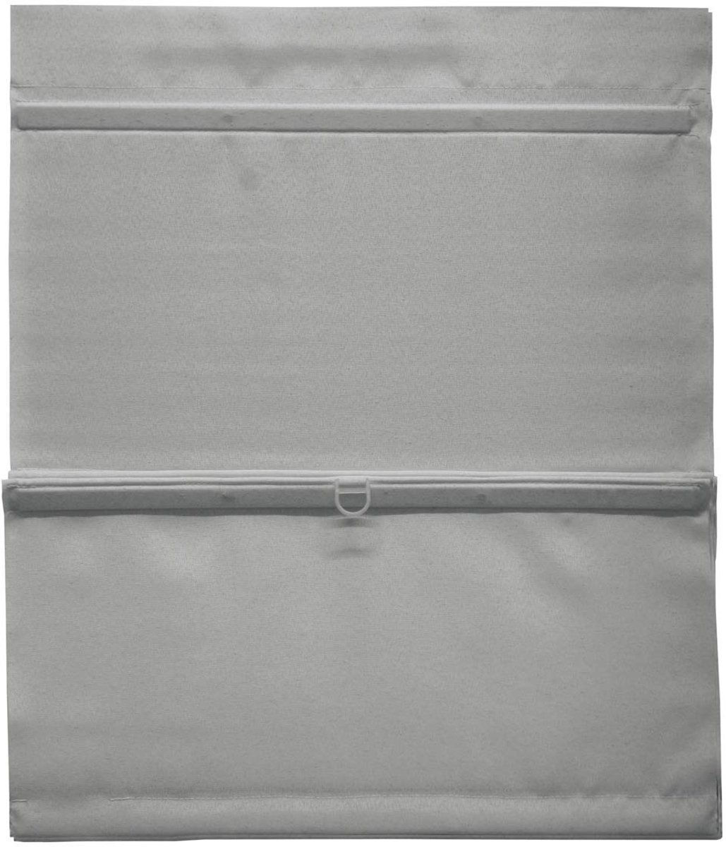 Ibenzoa® Hoogwaardige Polyester Vouwgordijnen – Grijs – 60 x 140 cm – Stijlvol en Gemakkelijk Te Installeren