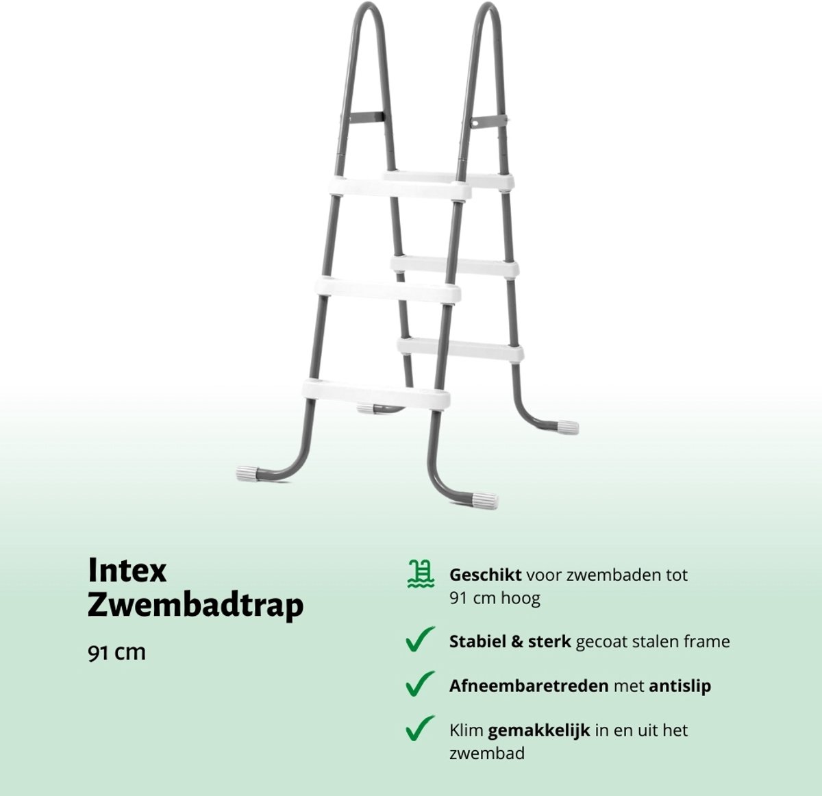 Intex Zwembad Ladder - 91 cm wandhoogte — afbeelding 8