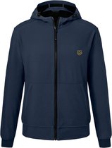 FootJoy Pull léger à fermeture éclair 1/4 pour homme Noir/bleu roi