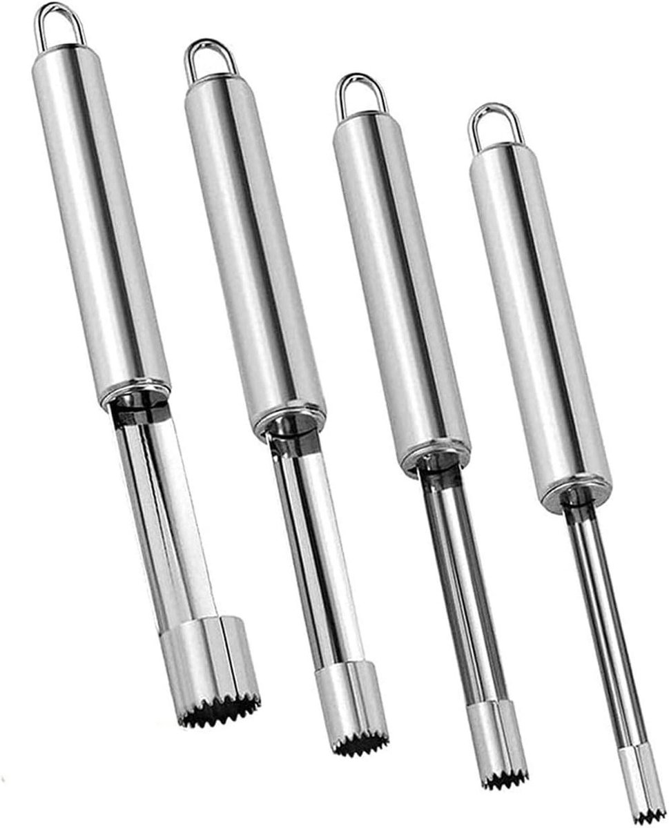 Roestvrijstalen appeluitstekers - Set van 4 stuks