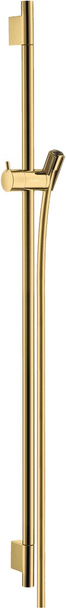 Douchestang Unica S Puro Hansgrohe 90cm in goudkleur