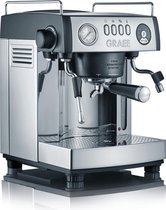 Graef ES902EU Vrijstaand Handmatig Espressomachine 3l Grijs, Roestvrijstaal koffiezetapparaat