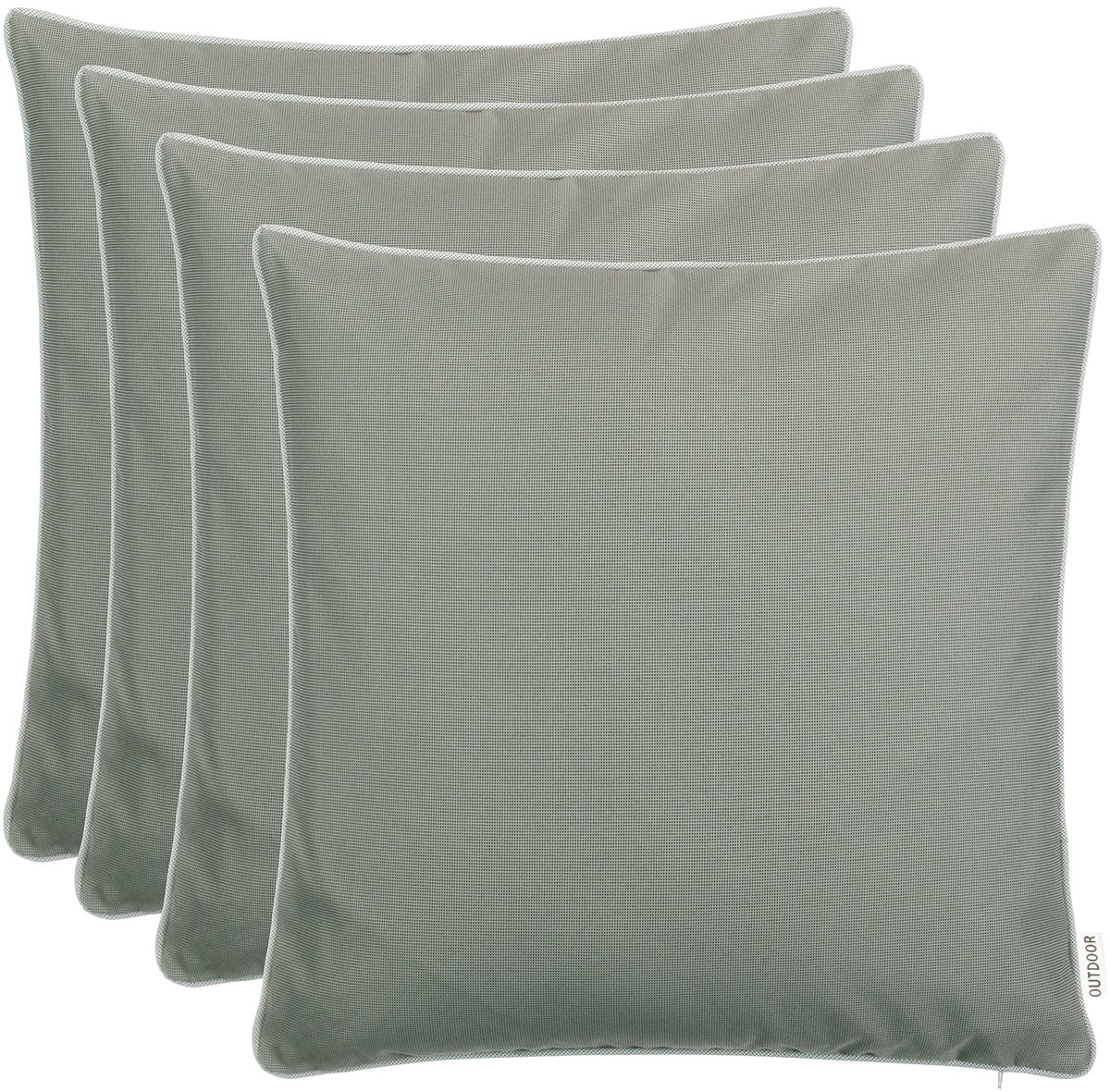 Unyqoos Stijlvol Decoratief Tuinkussen voor Binnen en Buiten, Vuil- en Waterafstotend, 45 x 45 cm, Taupe