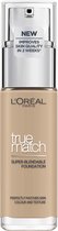L’Oréal Paris True Match Foundation - N2 Vanille  - Natuurlijk Dekkend - 30 ml