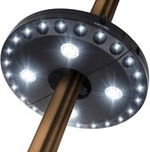 parasol Parasolverlichting-Parasolverlichting-Parasol Verlichting-parasol lamp-3 helderheidsstanden - draadloos 28 LED-lampjes - 200 lumen - geschikt voor terrasparasols, kampeertenten en parasolpaalverlichting