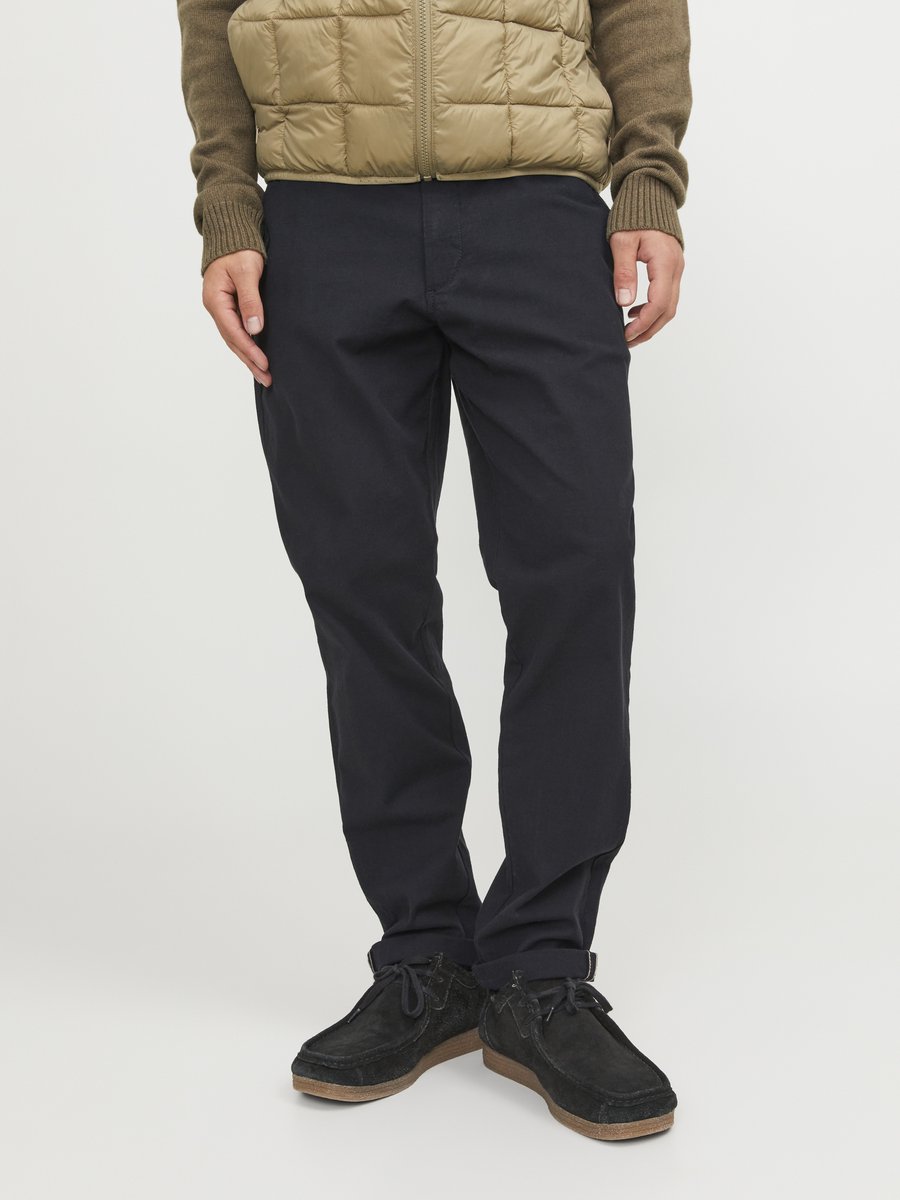 JACK & JONES Marco Fury slim fit - heren chino - zwart