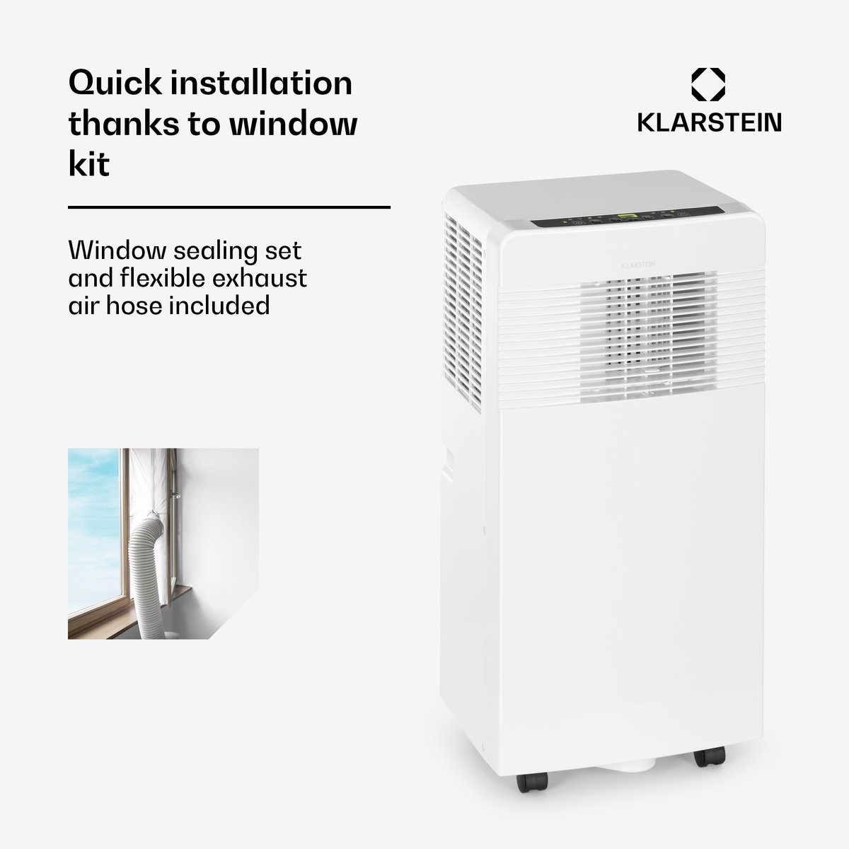 Afbeelding 3 van Klarstein mobiele airconditioner met (EAN: 4060656226519)
