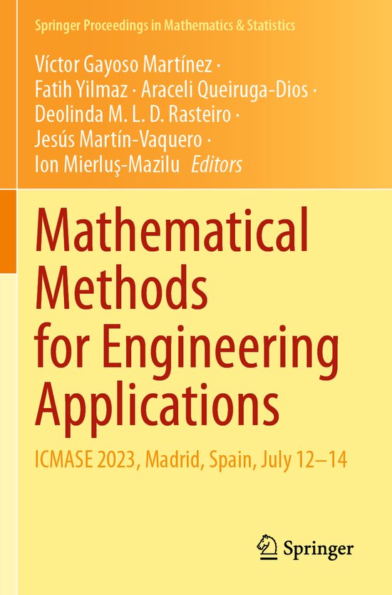 Springer Proceedings in Mathematics & Statistics439- Mathema ... - cover