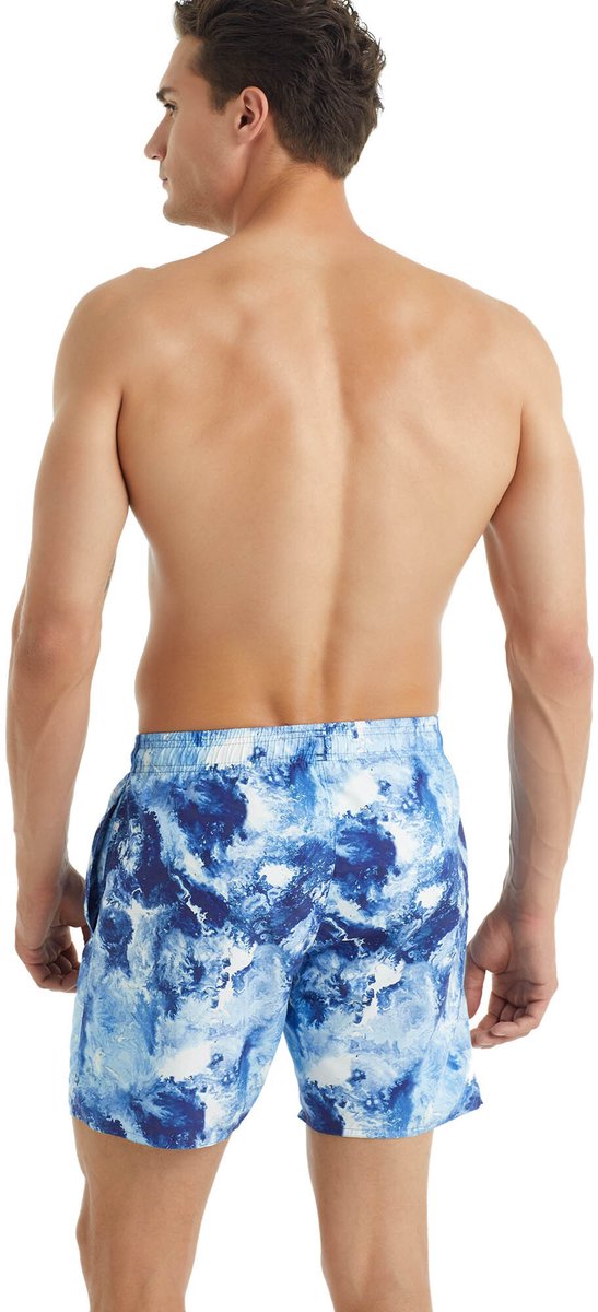 Blackspade Badeshorts Denim Effect mit kurzem Bein