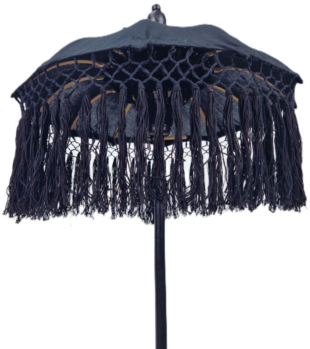 Tafel parasol zwart, Zwarte tafel parasol, Ibiza parasol, Zwarte parasol, Parasol, Tafel parasol
