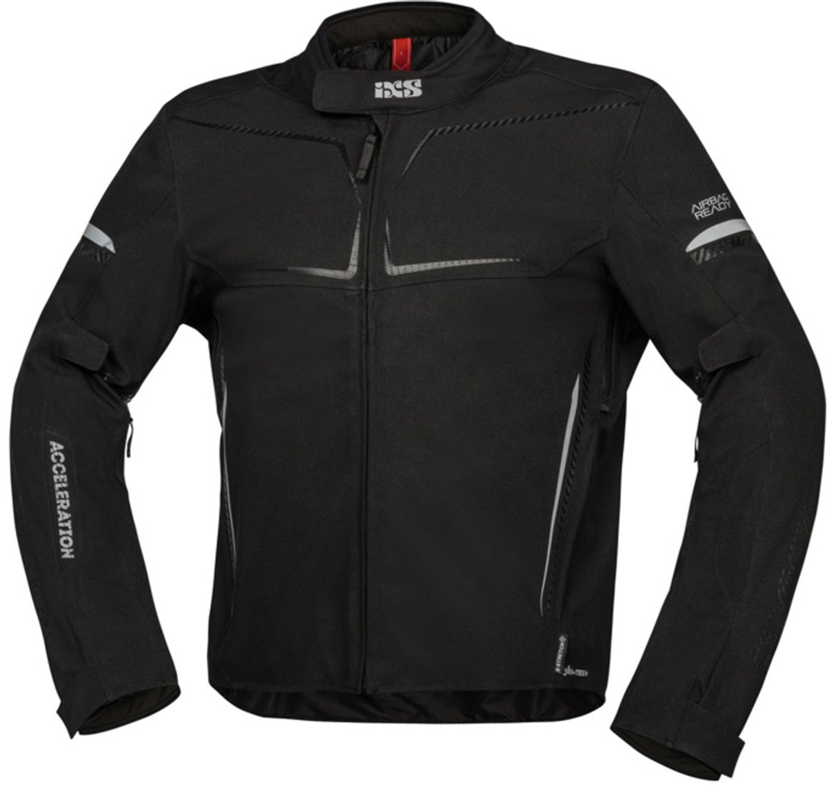 IXS TS-Pro ST+ Waterdichte Zwart Textiele Motorjas - Jas