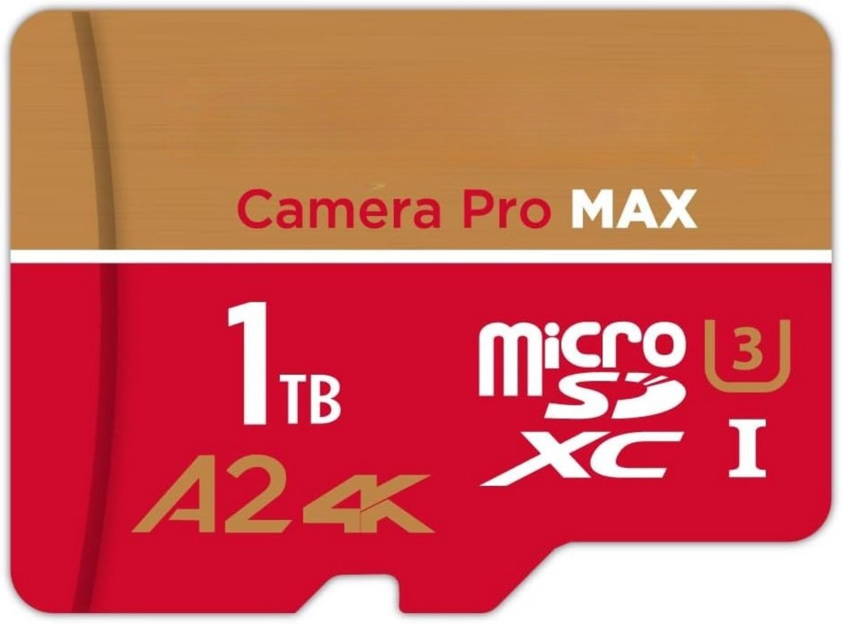 1TB Micro SD - Inclusief Adapter - Hoge Snelheid