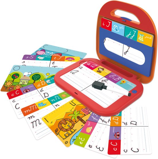 Jumbo - Ik Leer - Schrijven - Educatief spel - Vanaf 4 jaar - Speelgoed in koffer