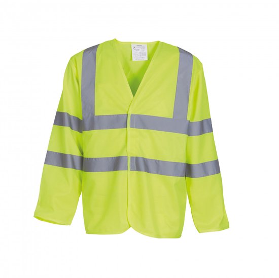 Gilet RWS à manches longues jaune 3XL