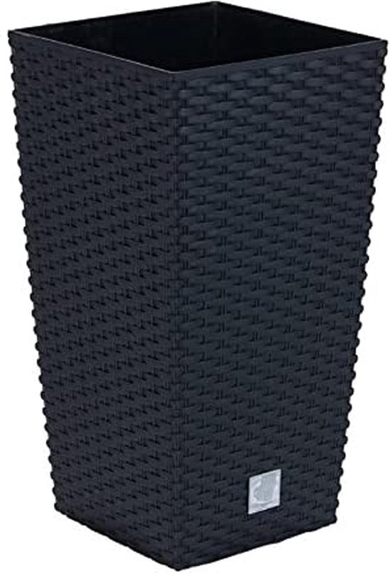 10 Sottovasi Quadrati Per Piante 20x20 Cm – Plastica Resistente, Altezza 3 Cm, Protezione Per Pavimenti E Mobili, Per Interni Ed Esterni - 3