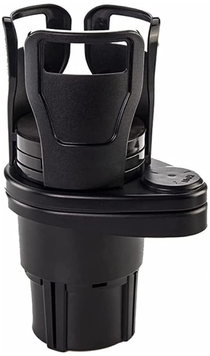 Boraboi ® Beker- en Telefoonhouder voor Auto met Flexibele Ventilatiebevestiging, Geschikt voor Alle Formaten
