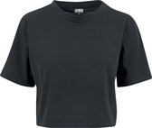Urban Classics Crop top -M- Court Oversized Zwart