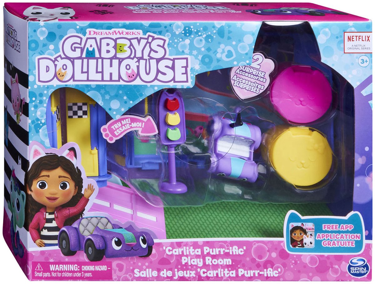 Gabby's Poppenhuis - Carlita's Speelkamer-speelset — afbeelding 18