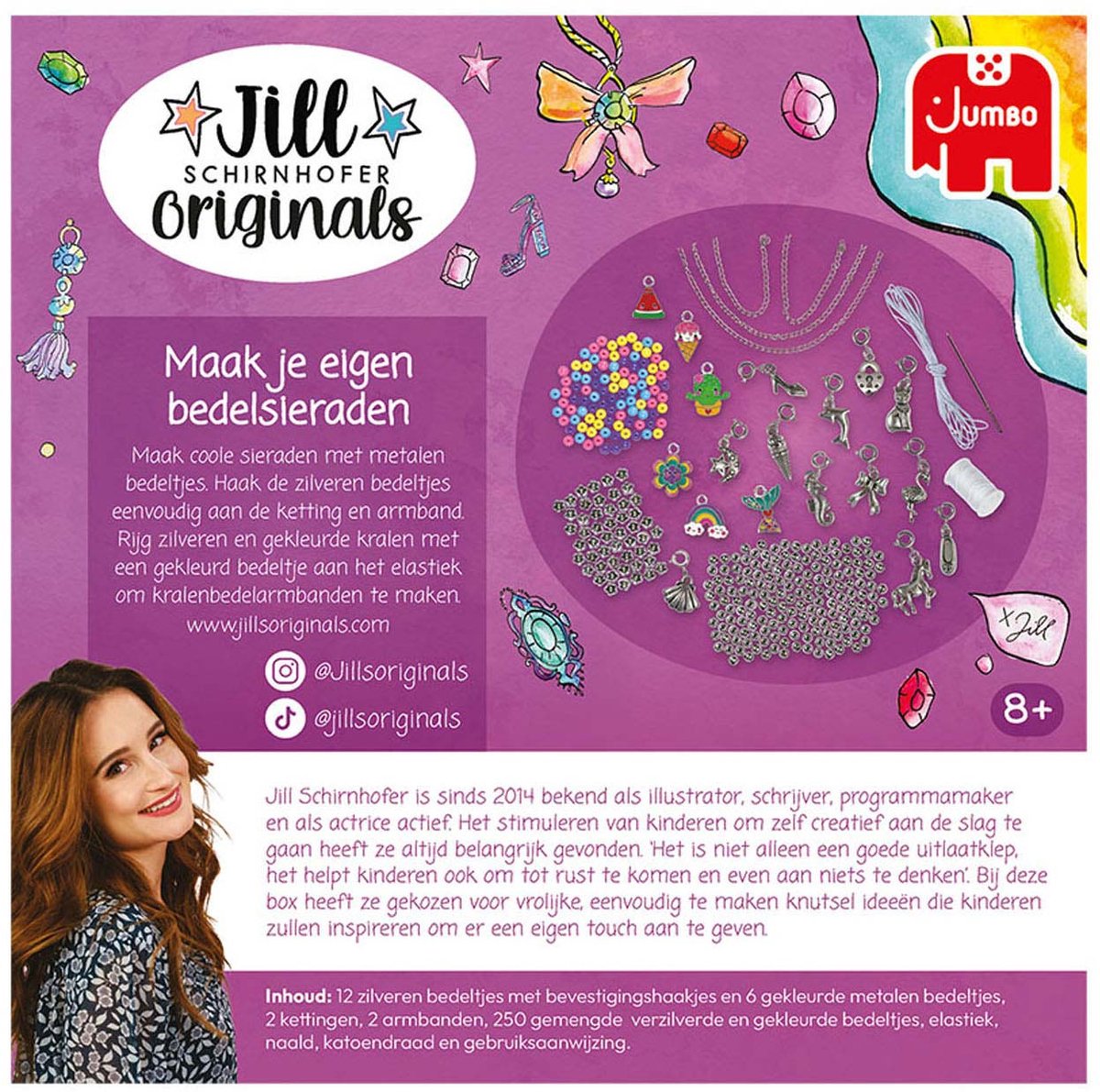 Jumbo - Jill Schirnhofer - Maak je eigen sieraden - Knutselset - Knutselpakket sieraden — afbeelding 4