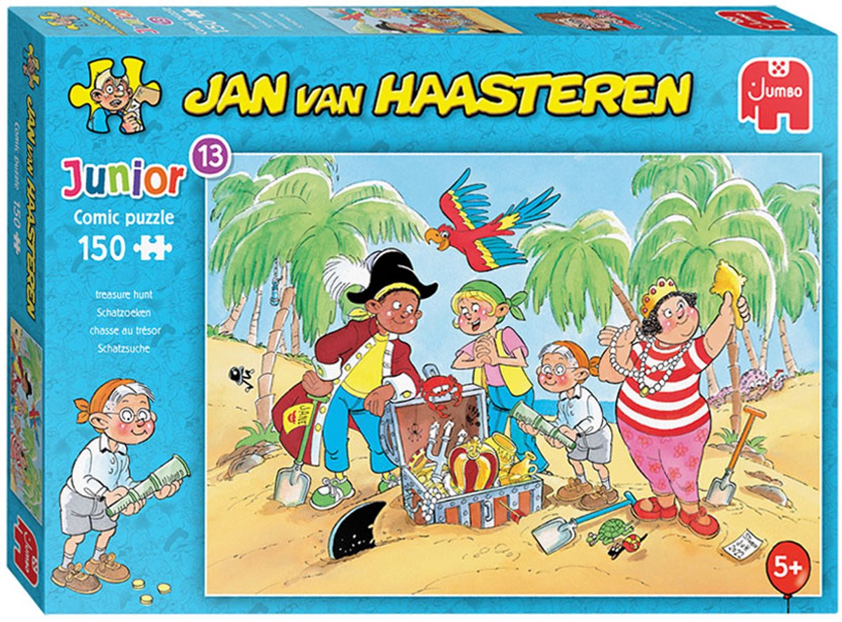 Jan van Haasteren Junior 13 - Schatzoeken - 150 stukjes