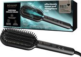 Revamp Keramische Stijlborstel - 130 ºC tot 210 ºC - Zachte Borstelharen - Ionentechnologie - 3 Meter Salonkabel - Inclusief Anti Hitte Mat - BR2000