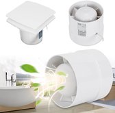 Ventilateur Cleo - Ventilateur tubulaire - Extraction salle de bain - Cuisine - Toilettes - Puissant - Clapet anti-retour - Étanche - Still - 100 mm