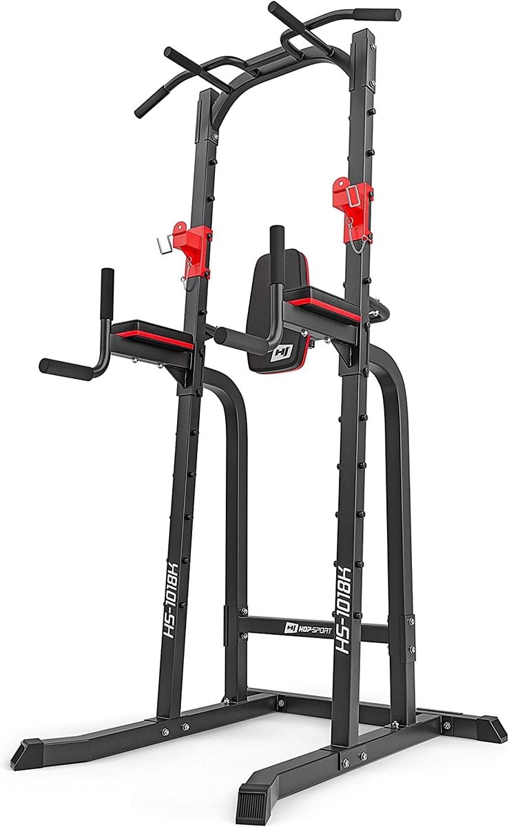 Halterrek - Squat Rack - Power Rack - Max 250kg - Zwart thumbnail 6